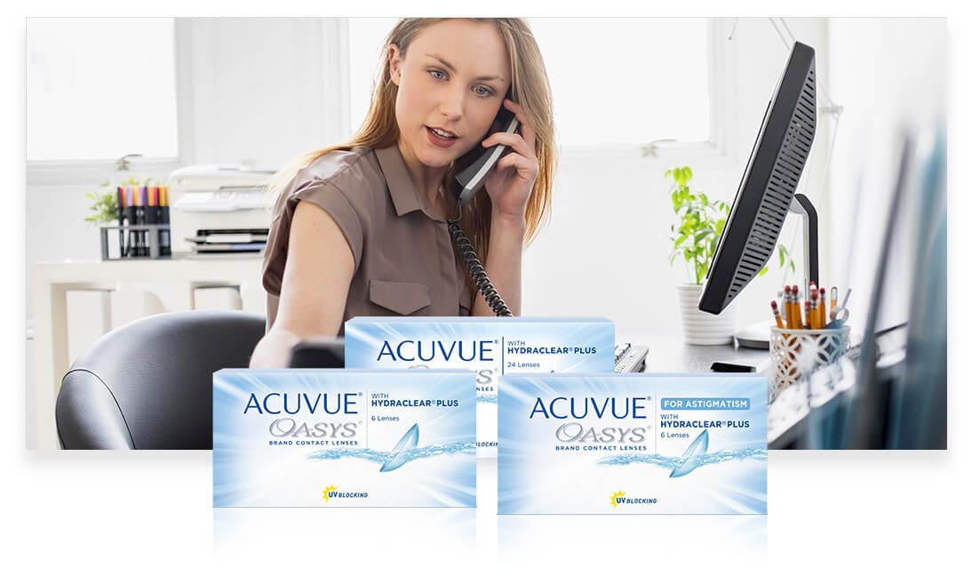 Acuvue Contact Colors Chart